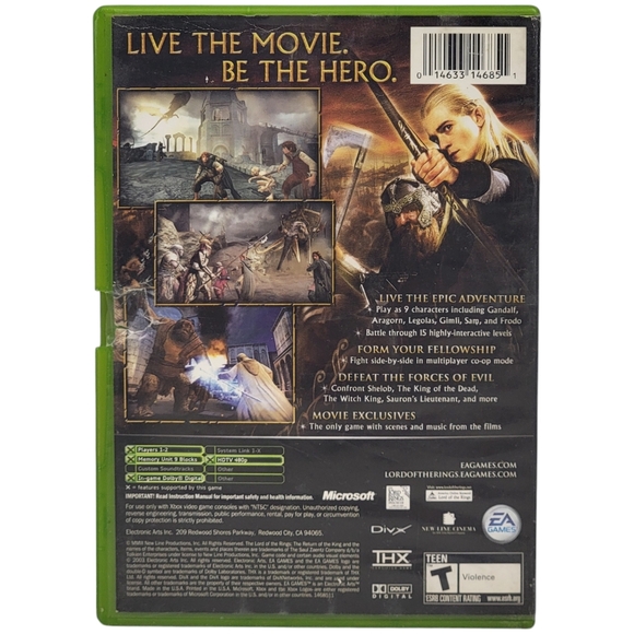 Xbox Lord of the Rings The Fellowship of the Ring & More 2002 / 2003 - Picture 7 of 13